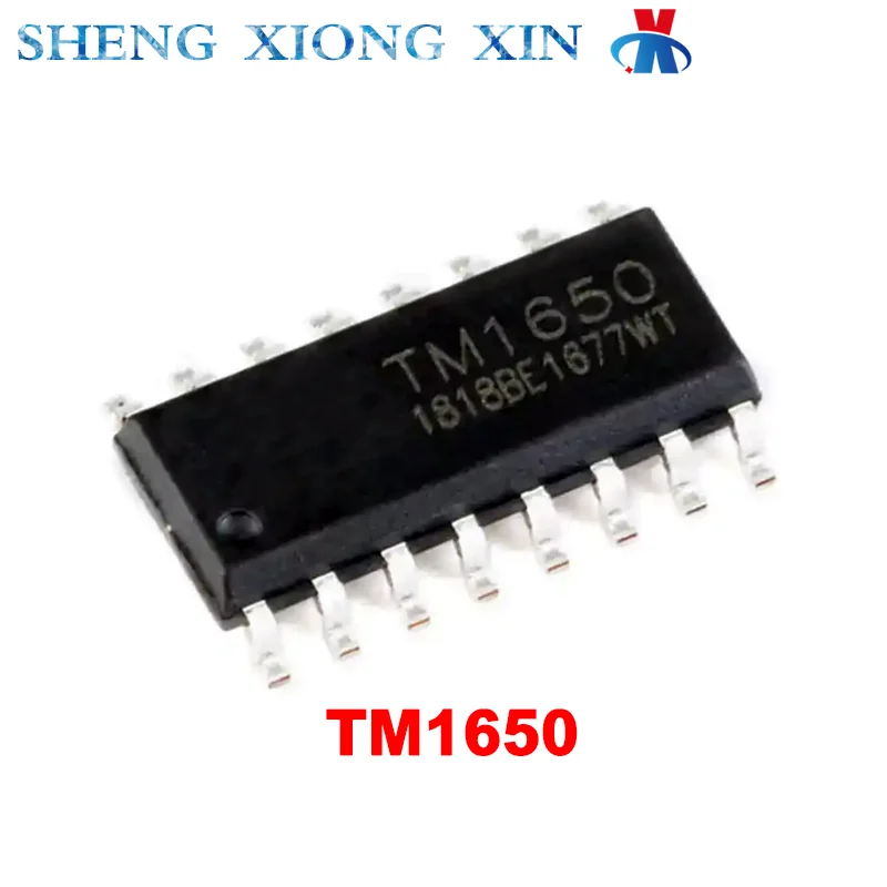 10 шт./лот TM1650 Инкапсуляция SOP16 TM165 светодиодный драйвер дисплея Интегральная схема
