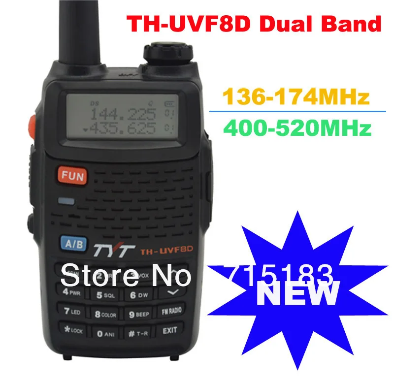 2013 новый Скремблер TH-UVF8D Двухдиапазонный 136-174 МГц и 400-520 МГц 128 Канальный Любительский ручной приемопередатчик двухстороннее радио с FM-радио