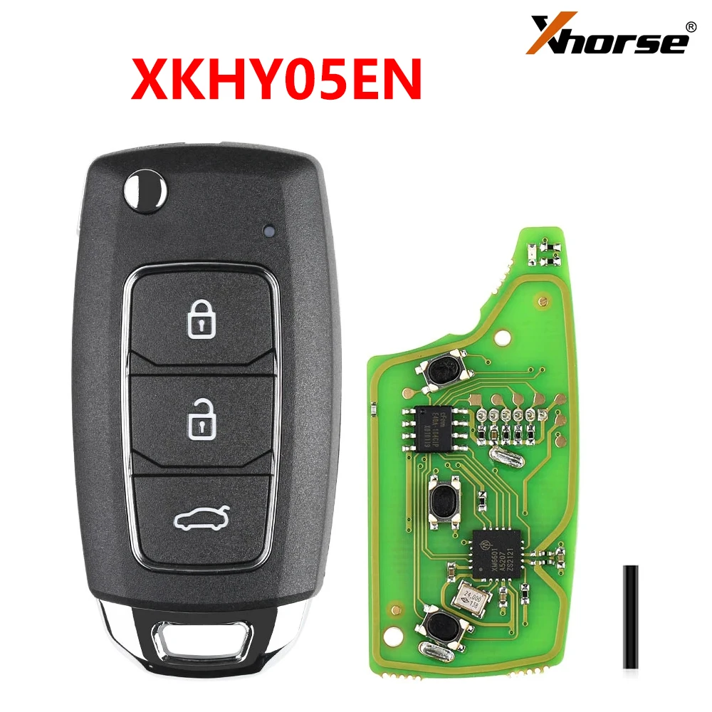 5шт Xhorse проводной ключ универсальный пульт дистанционного управления VVDI HY05 XKHY05EN Автомобильный ключ без чипа транспондера для Hyundai VVDI Mini Key Tool
