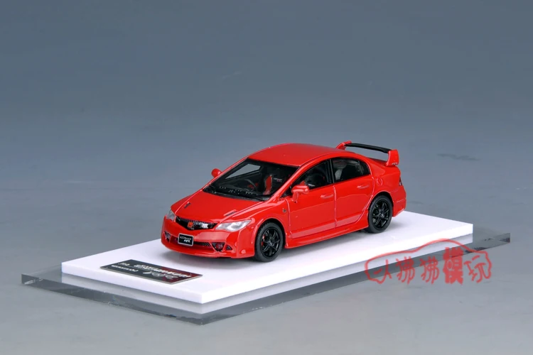 Onemodel 1: 64 Honda Civic FD2 Тип Коллекция игрушек из литого под давлением сплава для украшения автомобиля