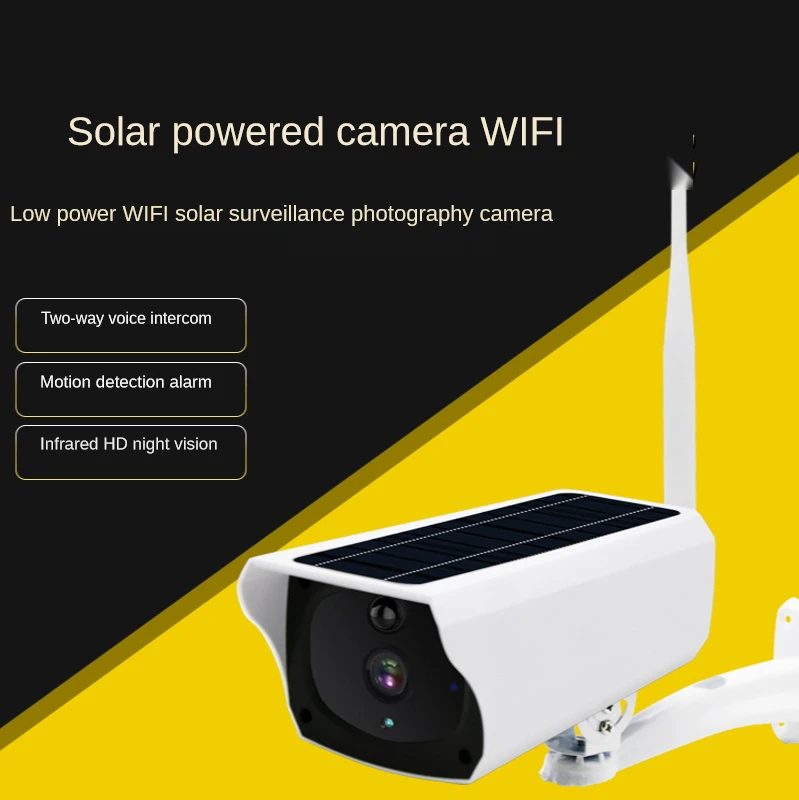 Y8-SL Солнечная Камера наблюдения WiFi Умная Беспроводная Камера Наружного Наблюдения Мобильный телефон Удаленная камера