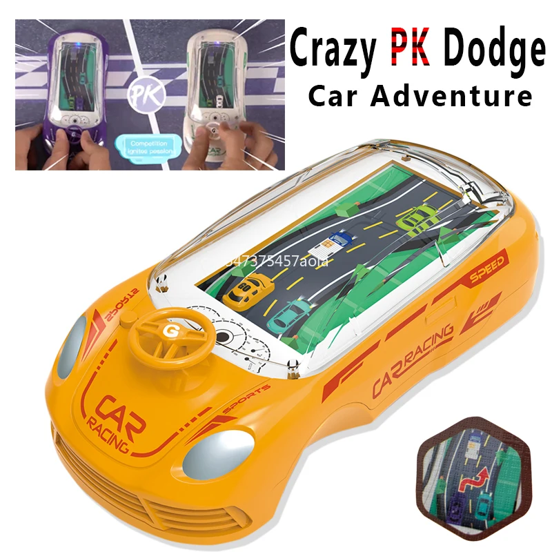 Автомобильная приключенческая игрушка для детей с ручным управлением, рулевое колесо, Автомобильная электронная игрушка, интерактивные игрушки для родителей и детей со светом и музыкой