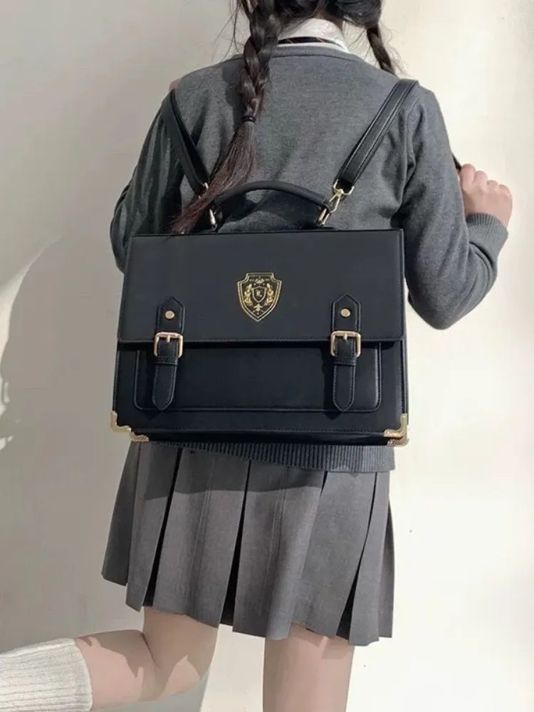 Винтажные портативные сумки через плечо в стиле Лолиты, дизайн униформы Jk, студенческая сумка аниме Харадзюку, Японская школьная женская сумка