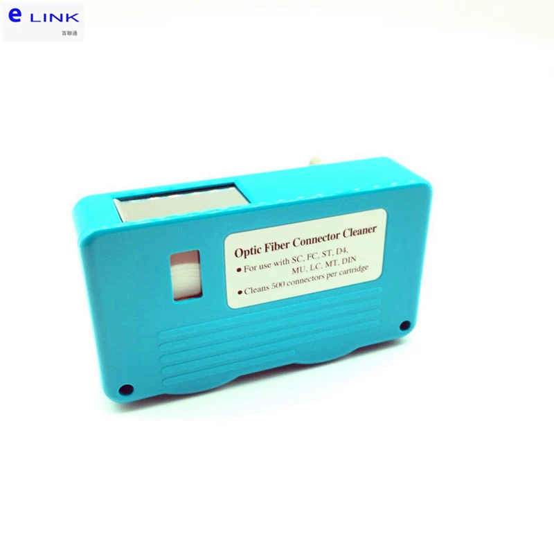 волоконно-оптическая кассета для чистки лица, 500 раз соединительный адаптер для очистки торца, волоконно-оптическая коробка для чистки, бесплатная доставка ELINK