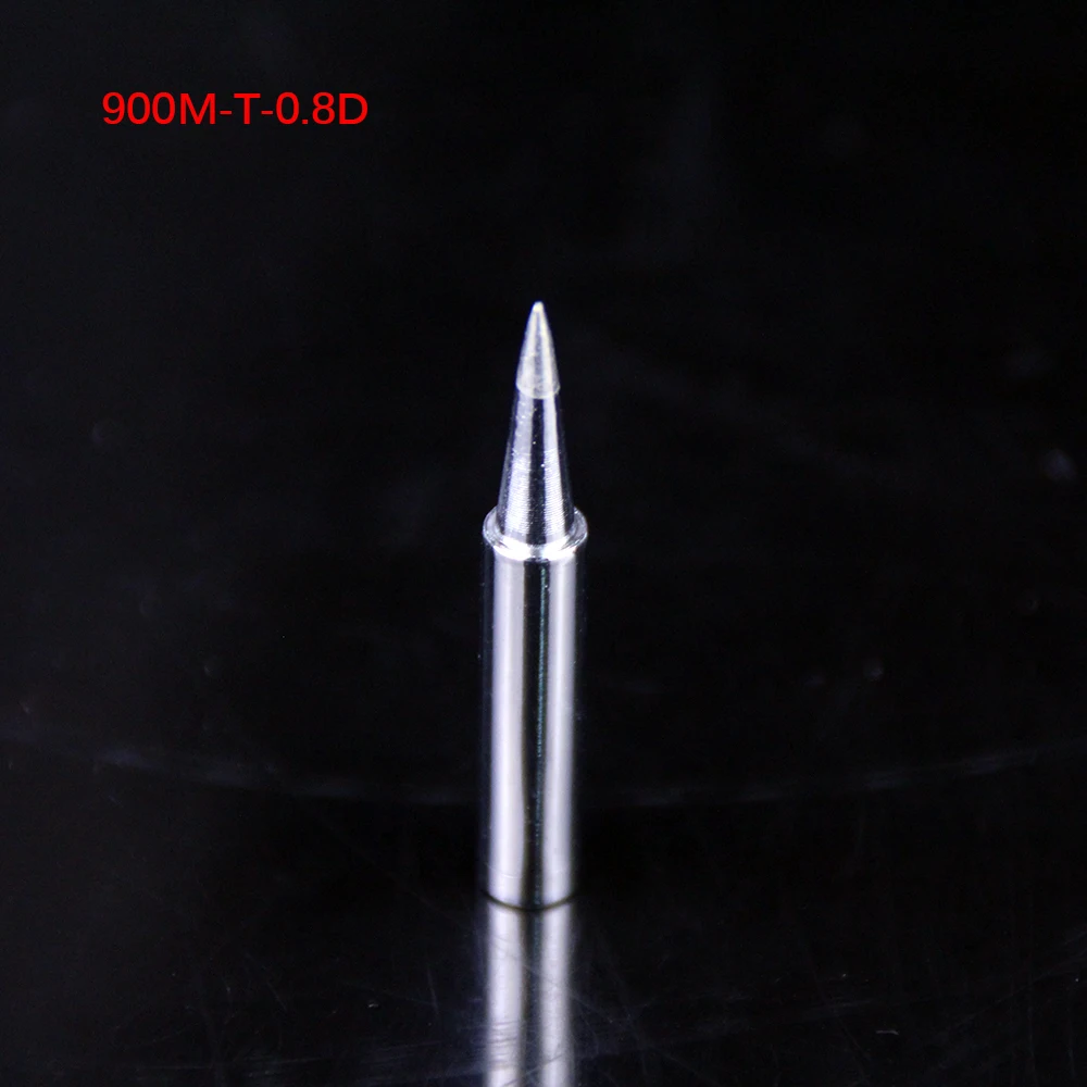 высокое качество, 5 шт./лот, бессвинцовый паяльник с наконечником 900M-T-0.8D для hakko, Бесплатная доставка, форма-0.8 D, Бесплатная доставка