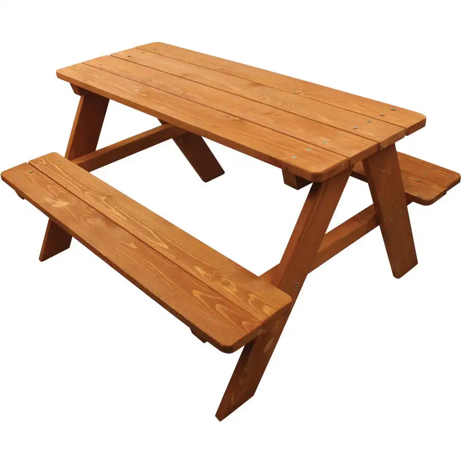 Детский деревянный столик для пикника