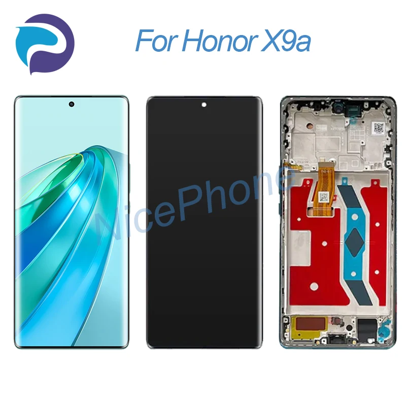 Для Honor X9a ЖК-экран + сенсорный Дигитайзер Дисплей 2400 *1080 RMO-NX1 Для Honor X9a ЖК-дисплей