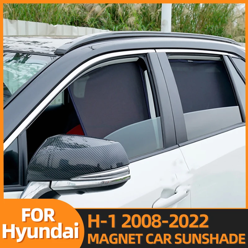 Для Hyundai H-1 H1 H 1 2008-2022 Солнцезащитный Козырек На Заднее Боковое Стекло Автомобильный Козырек Магнитный Сетчатый Занавес На Лобовое Стекло