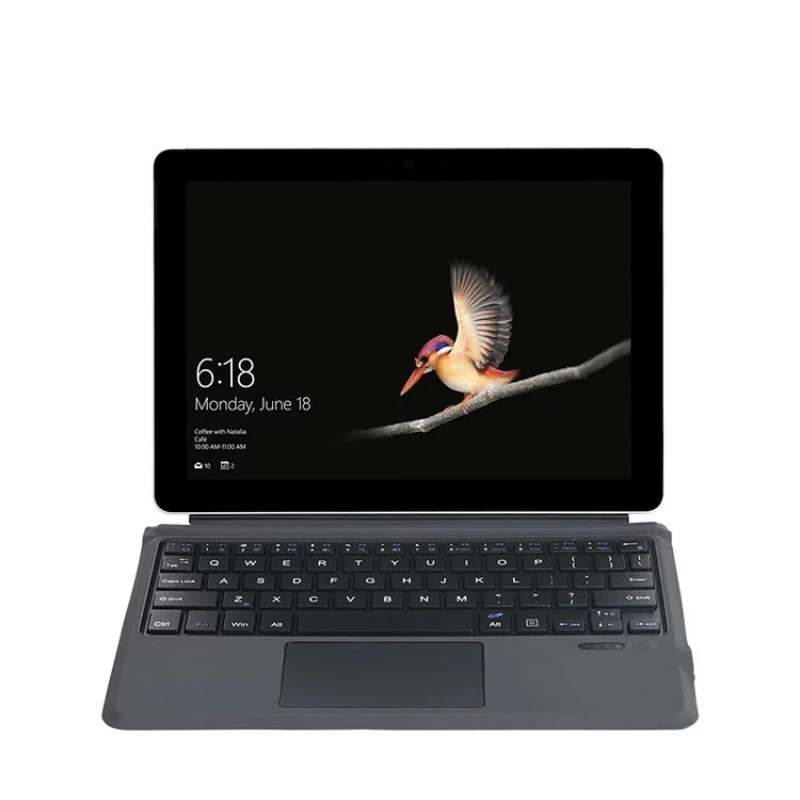 Для Surface Pro 3/4/5/6/7 Чехол с беспроводной клавиатурой для учащихся образовательных учреждений с подсветкой, чехол для планшета, Беспроводная клавиатура