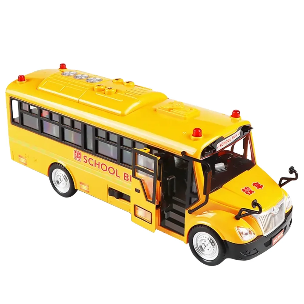 Игрушечный автомобиль, Модель автобуса, Подвижные Дети, Откидывающиеся Назад Пластиковые Обучающие игры