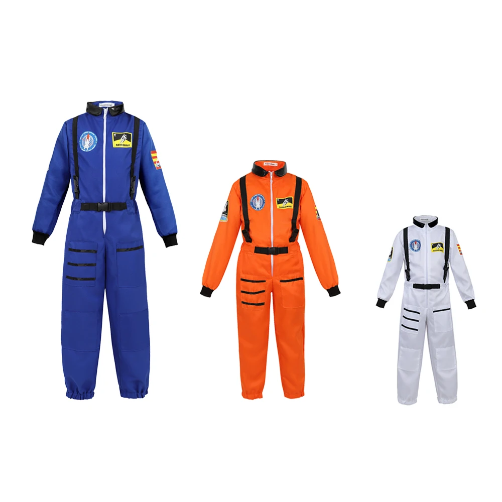 Костюм астронавта для детей, космический костюм, ролевые игры, костюм для школьной формы, косплей для вечеринки