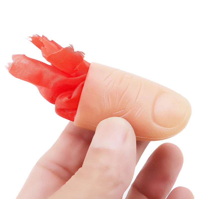 Креативный волшебный трюк Резиновый палец Крупным планом Исчезающий появляющийся палец Сценический реквизит Фокусника Инструмент Детские игрушки для детских вечеринок Подарки