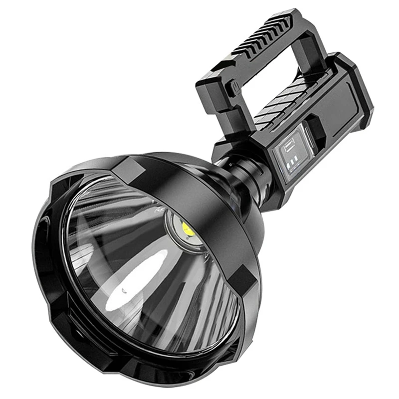 Лампа на открытом воздухе, светодиодный портативный фонарик, лампа, мощный водонепроницаемый USB-перезаряжаемый прожектор с сильным светом