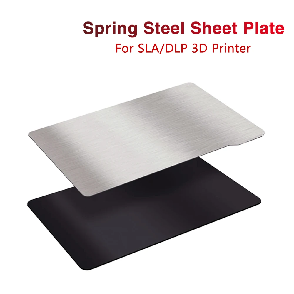 Листовая пластина из пружинной стали, гибкая магнитная наклейка, детали для 3D-принтера Flex Heatbed для DLP/SLA Mono X LD-002H
