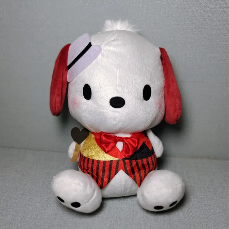 Новая плюшевая собака из аниме Kawaii для девочек, детские мягкие игрушки, детские 27 см