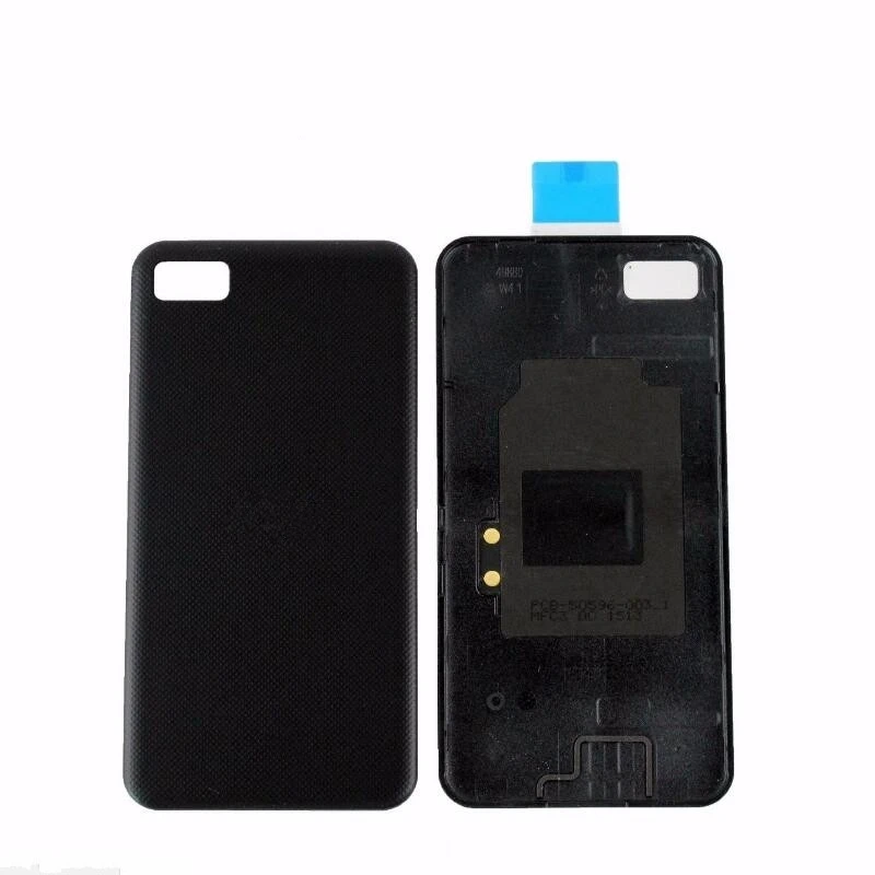 Оригинал С логотипом NFC + для BlackBerry Z10 Задняя крышка батарейного отсека Черная задняя крышка Дверцы батарейного отсека