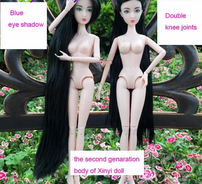 Оригинальная китайская обнаженная кукла/Белая кожа/ 14 подвижных суставов/с головой и телом для куклы Xinyi Bb BBI00389