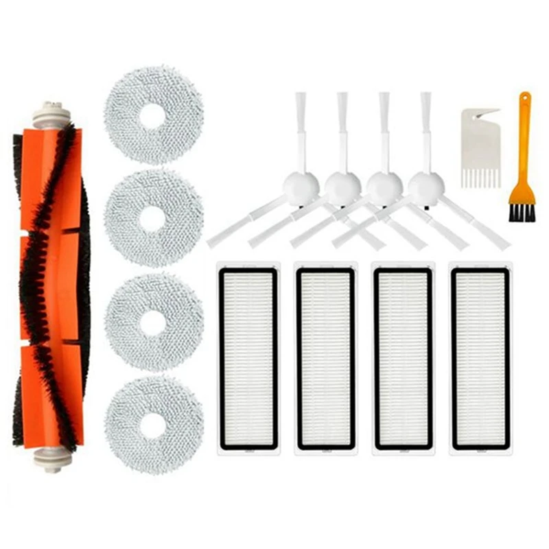 Основная боковая щетка, фильтр и тряпка для швабры, сменные аксессуары для пылесоса Dream S10 S10 Pro B101CN
