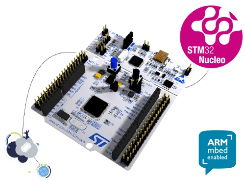 Официальная плата разработки ST NUCLEO-F411RE STM32 Nucleo-64 ARM mbed с микроконтроллером STM32F411RE Поддерживает подключение ST Morpho