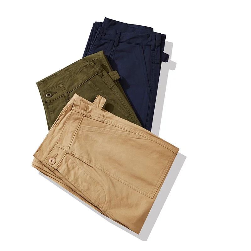 Ретро военная форма, брюки для мужчин, весна-Осень, новая Японская Спецодежда, брюки-карго, Amekaji, винтажный повседневный комбинезон