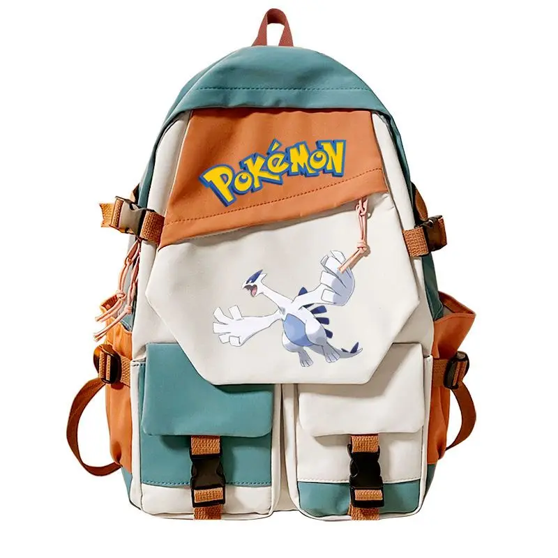 Рюкзак с раздельным сиденьем Pokemon, фирменный рюкзак, школьная сумка академического стиля, рюкзак большой емкости для учащихся младших классов средней школы