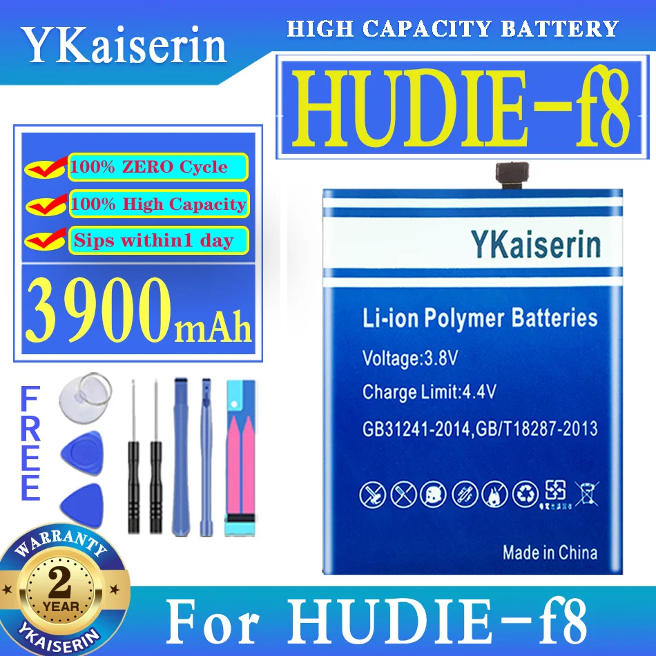 Сменная батарея YKaiserin 3900 мАч для аккумуляторов мобильных телефонов HUDIE-f8