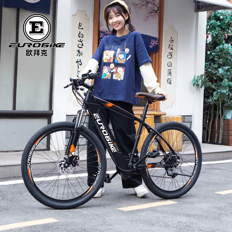 Электрический велосипед  36V  литиевая батарея взрослый горный крест-страна переменная Скорость Ebike 26 дю
