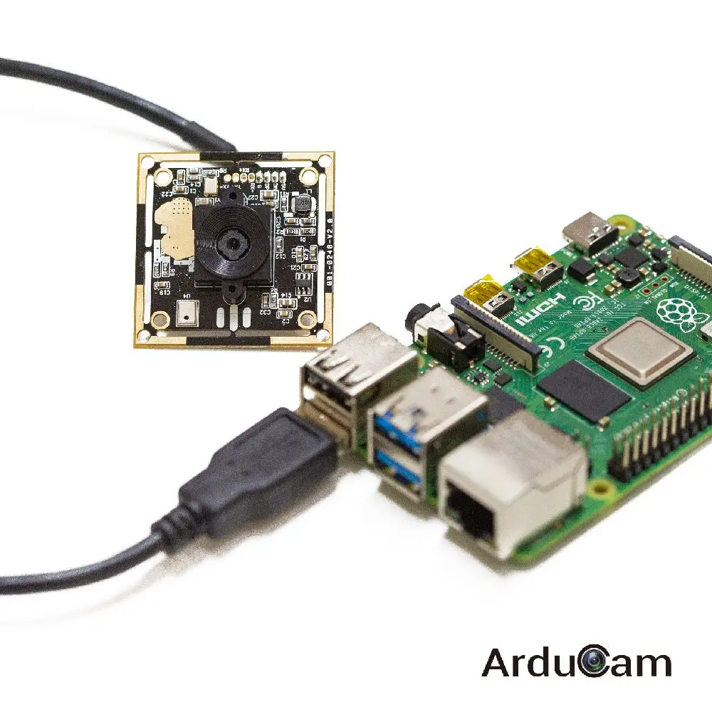 Arducam 8MP 1080P Модуль USB-камеры с автоматической фокусировкой с микрофоном, 1/3,2 