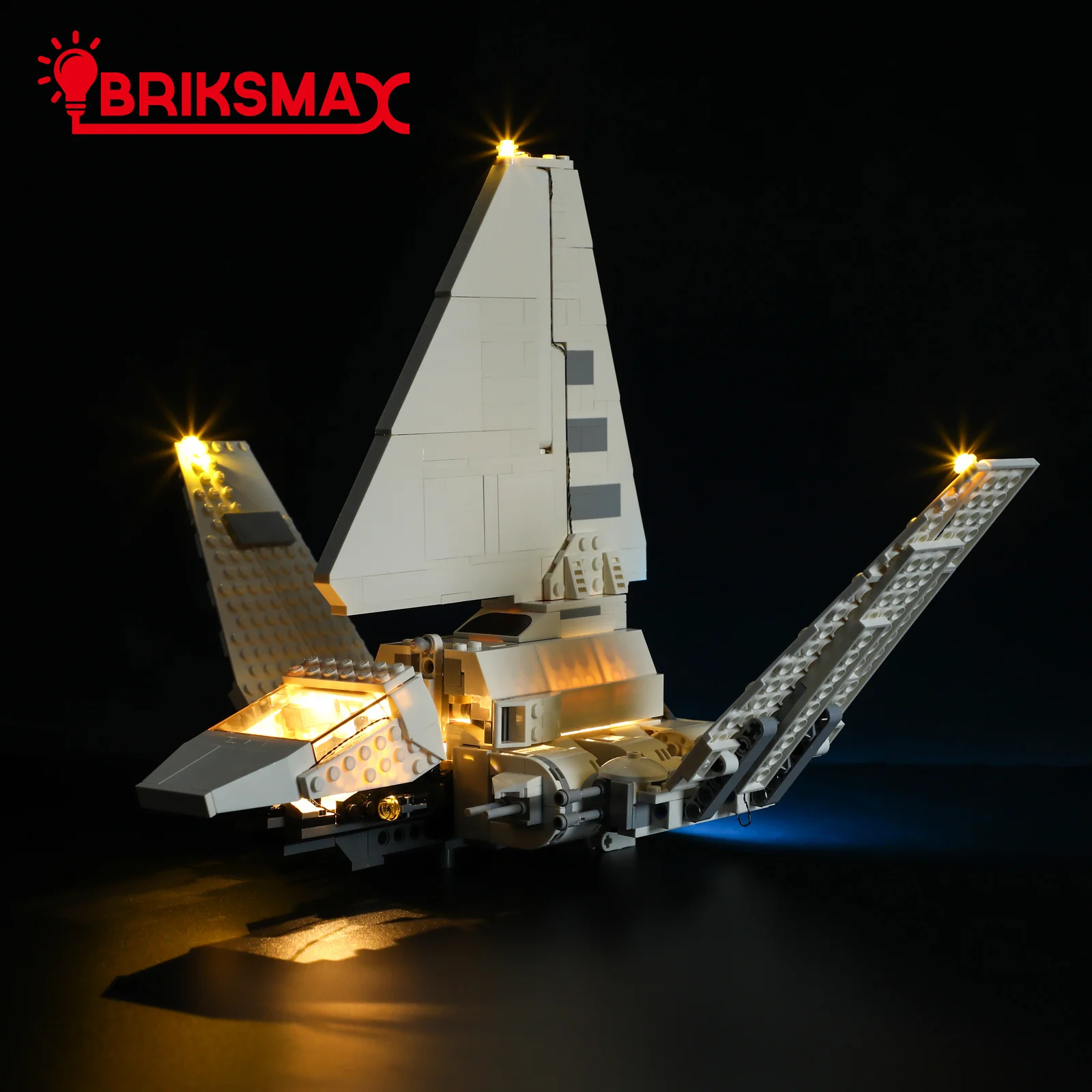 BriksMax Комплект светодиодных ламп для 75302 Imperial Shuttle, набор строительных блоков (модель не указана) Игрушки для детей
