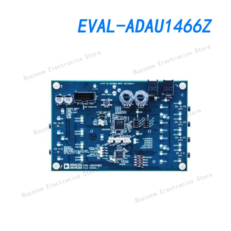 EVAL-набор для оценки ADAU1466Z, ADAU1466WBCPZ, цифровой аудиопроцессор, SigmaDSP, ADAU1462.