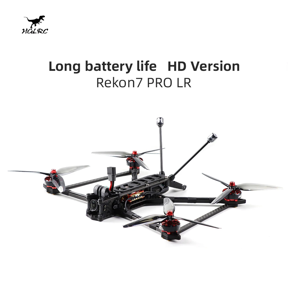 HGLRC Rekon 7 PRO Дальнобойный FPV-Дрон 6S - Цифровая версия DJI O3 AIR UNIT 2806,5 1250KV Для Радиоуправляемого FPV-Квадрокоптера Freestyle Drone