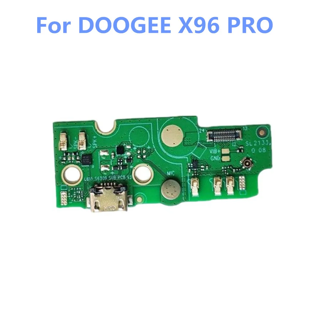 Новый оригинальный ремонт сотового телефона DOOGEE X96 PRO с диагональю 6,52 дюйма, замена USB-платы, док-станция для зарядки