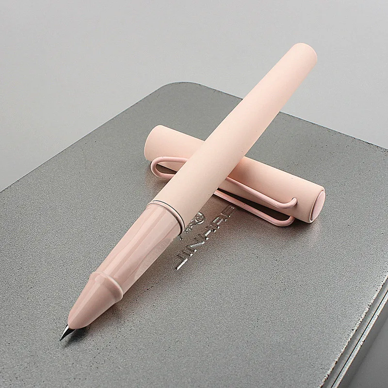Роскошная Металлическая Авторучка 870 Студенческая Пишущая Каллиграфическая Ручка Офисные Принадлежности Канцелярские Принадлежности для Школы Extra Fine 0.38 мм Чернильная ручка