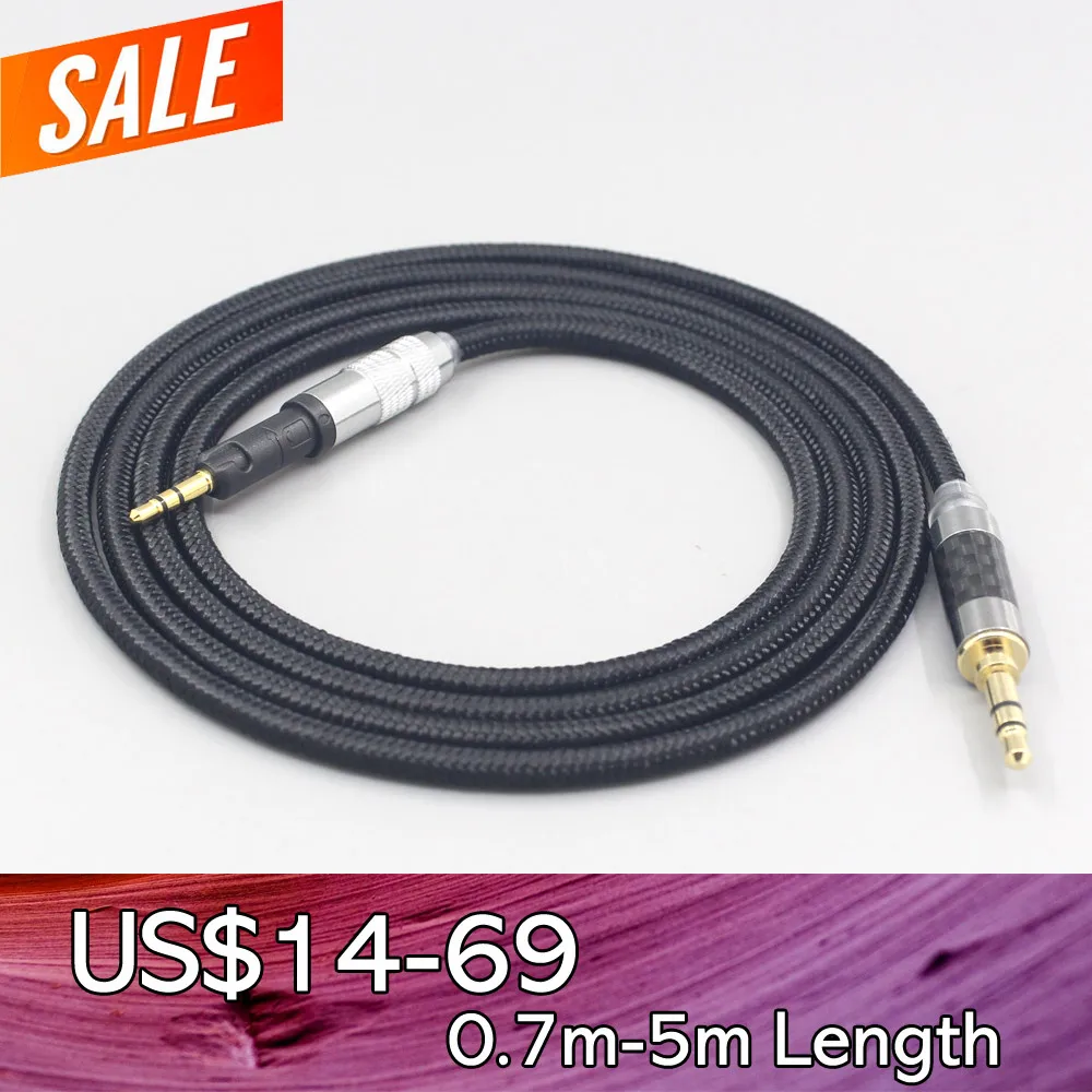 Супер Мягкий Нейлоновый кабель для наушников OFC Для наушников Audio Technica ATH-M50x ATH-M40x ATH-M70x ATH-M60x LN007530